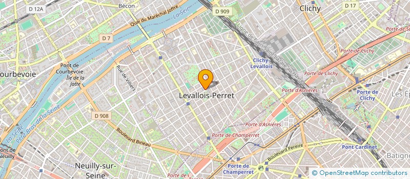 localisation de l'entreprise MONSIEUR BRUNO SOULES à LEVALLOIS-PERRET