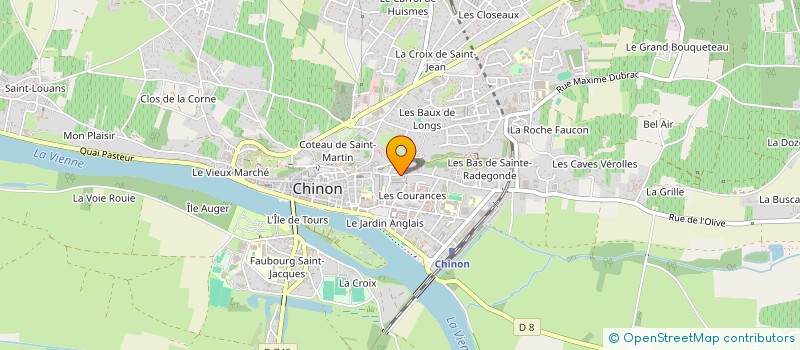 localisation de l'entreprise MONSIEUR BRUNO SOULOY  CHINON