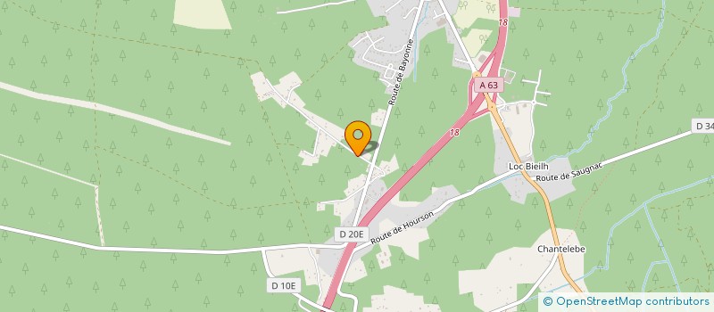 localisation de l'entreprise MONSIEUR BRUNO SOUSA DA COSTA à SAUGNAC-ET-MURET