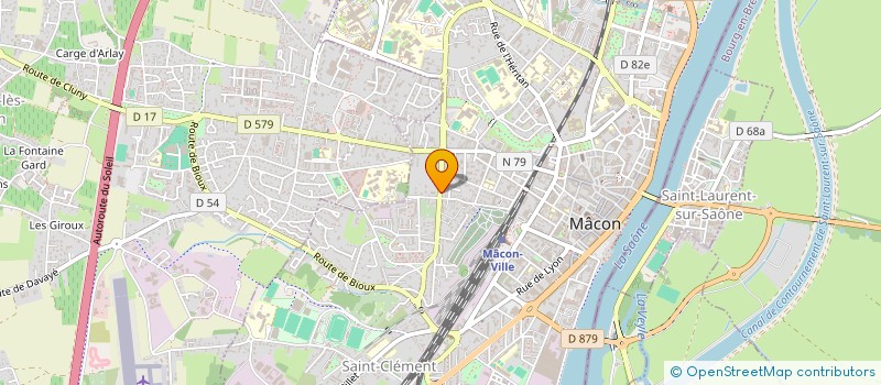 localisation de l'entreprise MONSIEUR BRUNO SPERATI à MACON