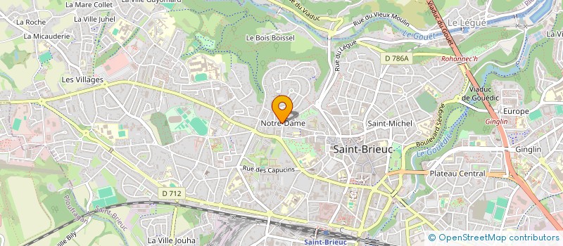 localisation de l'entreprise MONSIEUR BRUNO SPINOSI à SAINT-BRIEUC