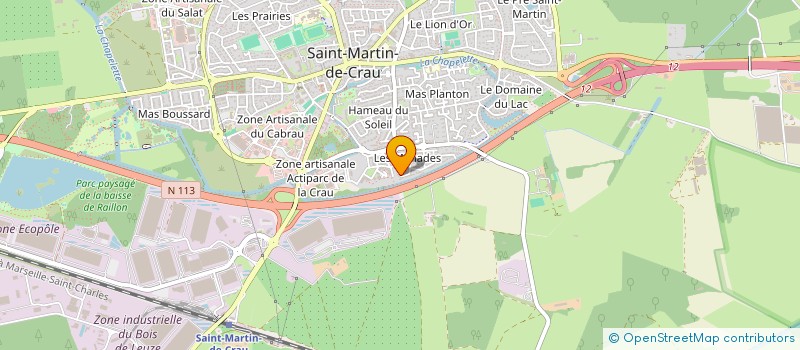 localisation de l'entreprise MONSIEUR BRUNO STAGLIANO à SAINT-MARTIN-DE-CRAU