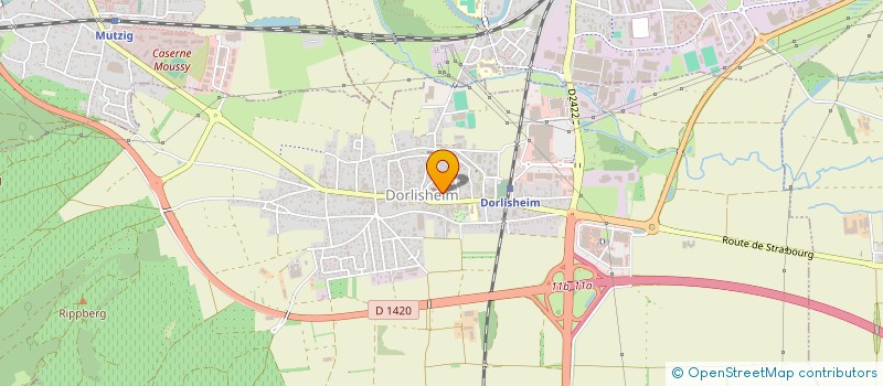 localisation de l'entreprise MONSIEUR BRUNO STAUDINGER à DORLISHEIM