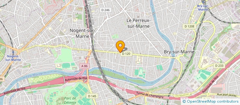 localisation de l'entreprise MONSIEUR BRUNO STORAI à LE PERREUX-SUR-MARNE