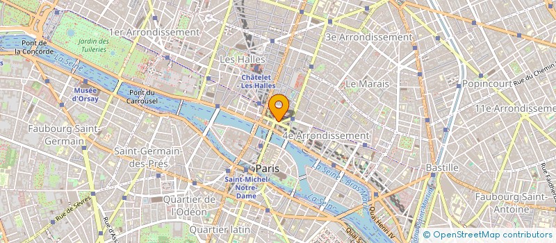 localisation de l'entreprise MONSIEUR BRUNO STORDEUR  PARIS