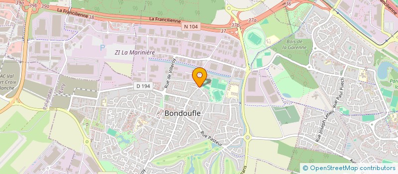 localisation de l'entreprise MONSIEUR BRUNO STRAUB à BONDOUFLE