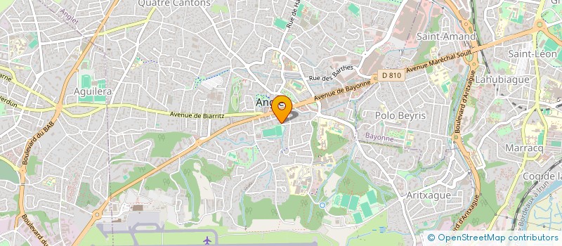 localisation de l'entreprise MONSIEUR BRUNO SUDRIE à ANGLET