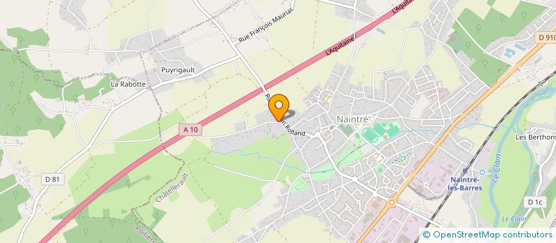 localisation de l'entreprise MONSIEUR BRUNO SULLI  NAINTRE