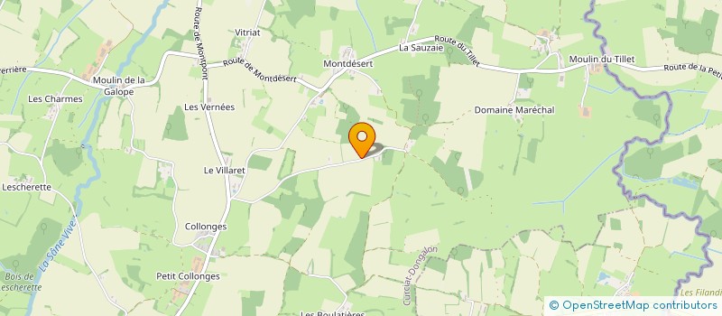 localisation de l'entreprise MONSIEUR BRUNO SULPICE  CURCIAT-DONGALON