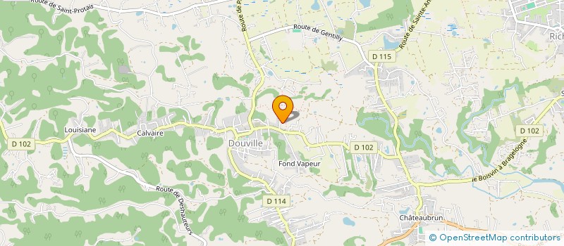 localisation de l'entreprise MONSIEUR BRUNO SURET  SAINTE-ANNE