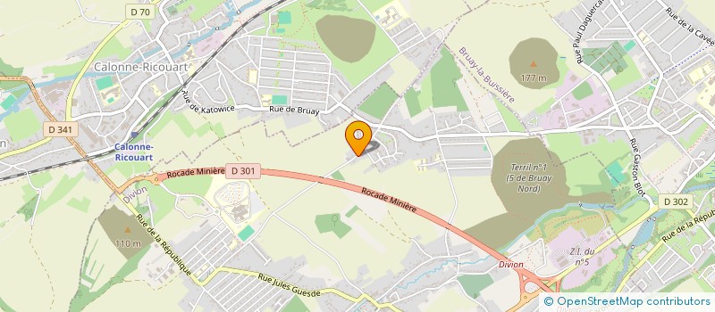 localisation de l'entreprise MONSIEUR BRUNO SZUWARSKI à DIVION