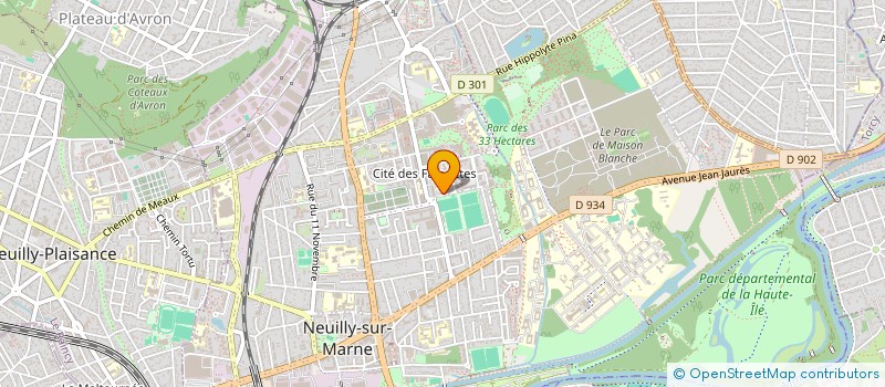 localisation de l'entreprise MONSIEUR BRUNO TAILLEBOCQ à NEUILLY-SUR-MARNE