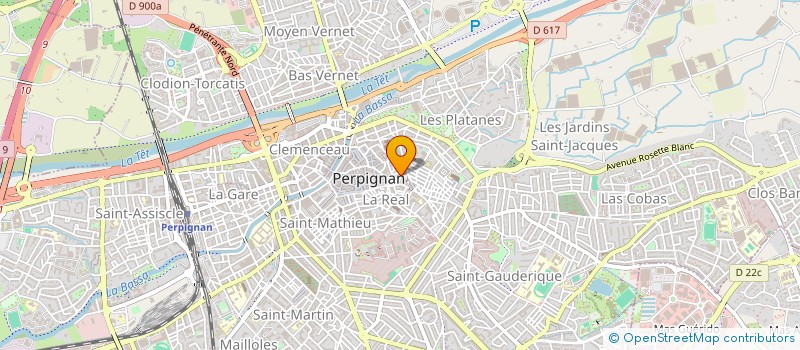 localisation de l'entreprise MONSIEUR BRUNO TARBOURIECH  PERPIGNAN