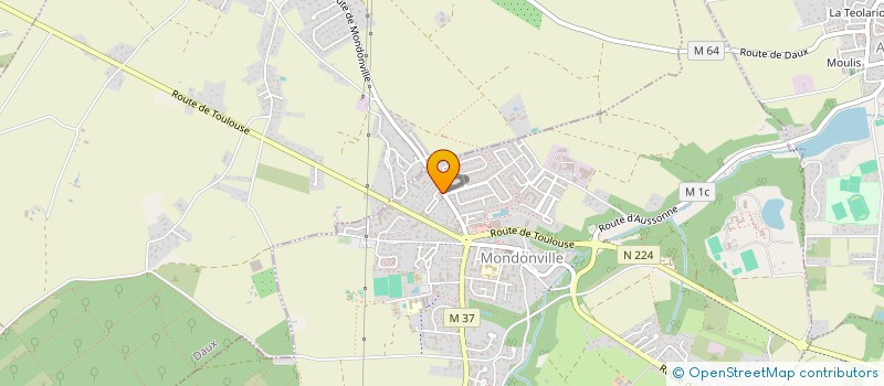 localisation de l'entreprise MONSIEUR BRUNO TARDIVEL  MONDONVILLE