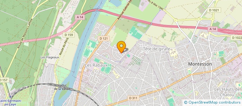 localisation de l'entreprise MONSIEUR BRUNO TARTANSON  MONTESSON