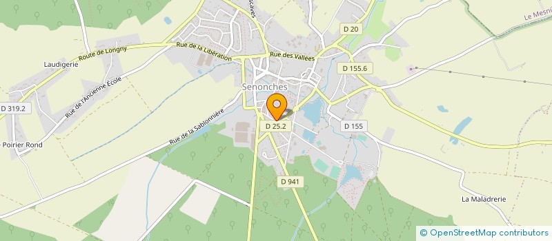 localisation de l'entreprise MONSIEUR BRUNO TARTARIN à SENONCHES