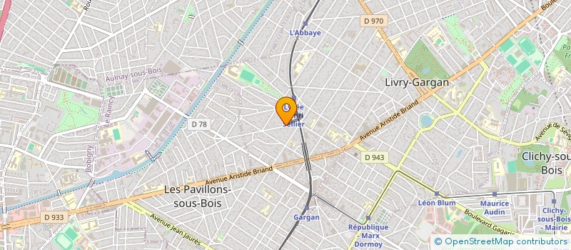 localisation de l'entreprise MONSIEUR BRUNO TATTI  LIVRY-GARGAN