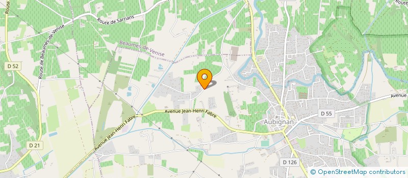 localisation de l'entreprise MONSIEUR BRUNO TAULEIGNE  AUBIGNAN