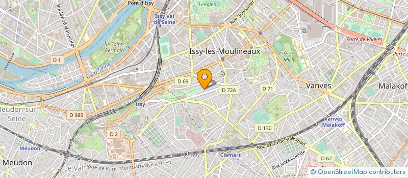 localisation de l'entreprise MONSIEUR BRUNO TAXY à ISSY-LES-MOULINEAUX