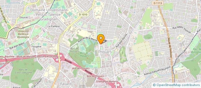 localisation de l'entreprise MONSIEUR BRUNO TEMPIER à TALENCE