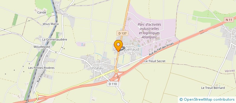 localisation de l'entreprise MONSIEUR BRUNO TERRIERE  SAINTE-SOULLE