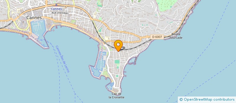 localisation de l'entreprise MONSIEUR BRUNO THIBAUD à CANNES