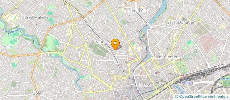 localisation de l'entreprise MONSIEUR BRUNO THIERRY  NANTES