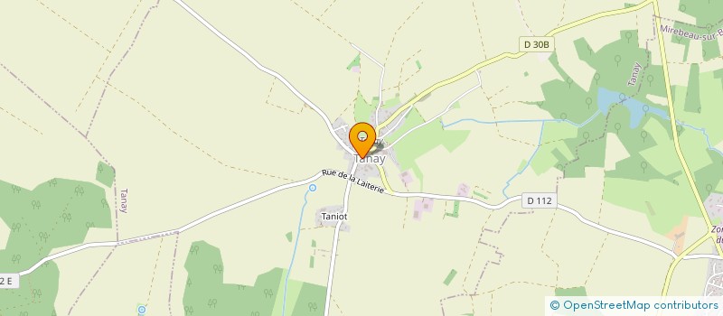 localisation de l'entreprise MONSIEUR BRUNO THIERY  TANAY