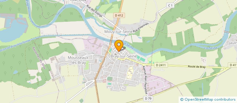 localisation de l'entreprise MONSIEUR BRUNO THORAILLER  VILLENAUXE-LA-PETITE