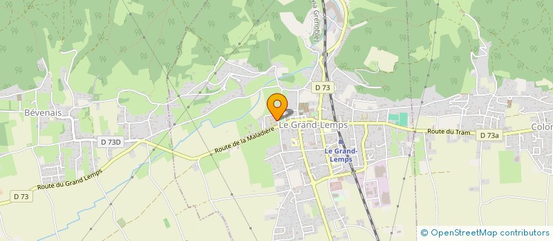 localisation de l'entreprise MONSIEUR BRUNO TOQUE  LE GRAND-LEMPS