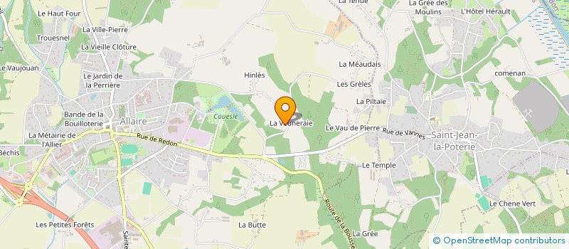 localisation de l'entreprise MONSIEUR BRUNO TORLAY à ALLAIRE