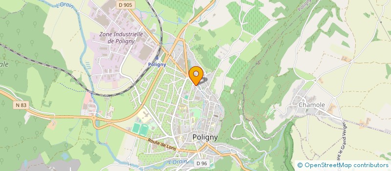 localisation de l'entreprise MONSIEUR BRUNO TOSI  POLIGNY