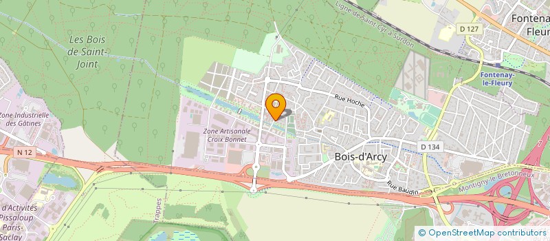 localisation de l'entreprise MONSIEUR BRUNO TOURENNE à BOIS-D'ARCY