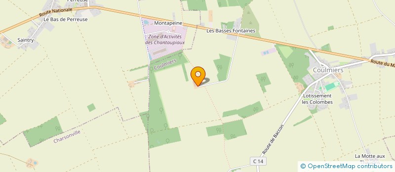 localisation de l'entreprise MONSIEUR BRUNO TOURNE à EPIEDS-EN-BEAUCE