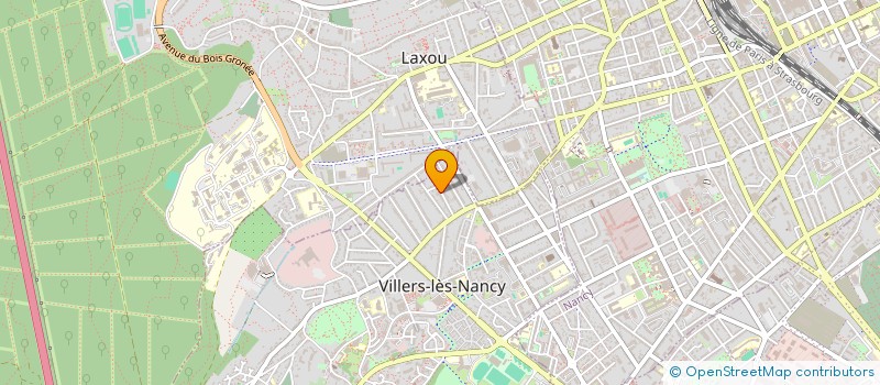 localisation de l'entreprise MONSIEUR BRUNO TOUSSAINT  VILLERS-LES-NANCY