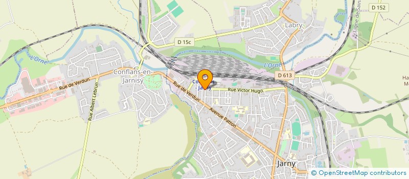 localisation de l'entreprise MONSIEUR BRUNO TRAMONTI  JARNY