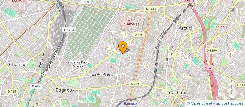 localisation de l'entreprise MONSIEUR BRUNO TRAN à BAGNEUX