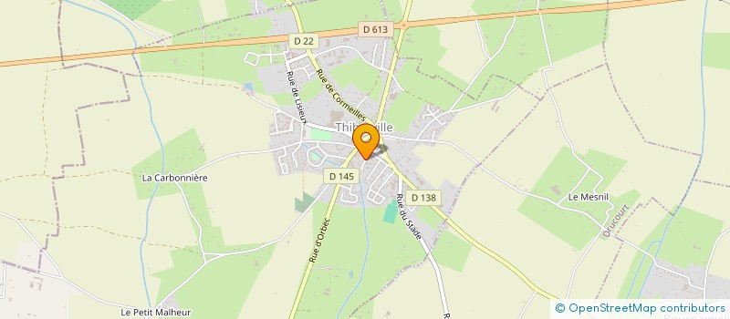 localisation de l'entreprise MONSIEUR BRUNO TRANQUILLE à THIBERVILLE