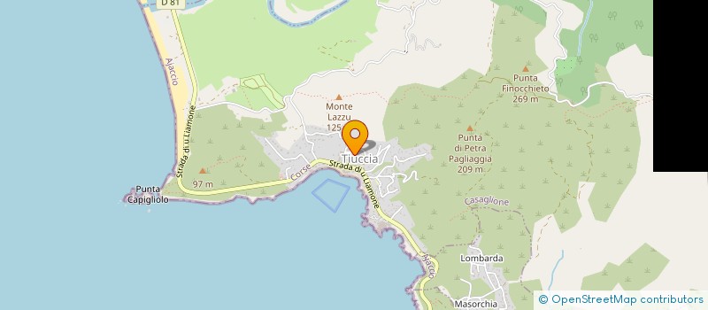 localisation de l'entreprise MONSIEUR BRUNO TRAPANI  CASAGLIONE