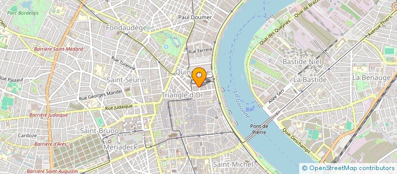 localisation de l'entreprise MONSIEUR BRUNO TRAQUE  LUDON-MEDOC