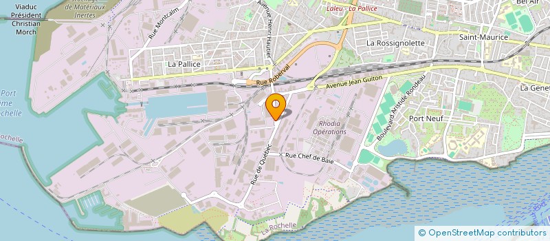 localisation de l'entreprise MONSIEUR BRUNO TREHE  LA ROCHELLE