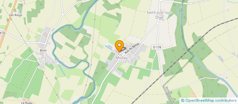 localisation de l'entreprise MONSIEUR BRUNO TREMBLAY  SAINT-JUST-SUR-DIVE