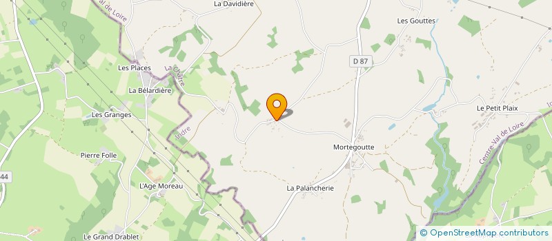 localisation de l'entreprise MONSIEUR BRUNO TRIGAUD à LOURDOUEIX-SAINT-MICHEL