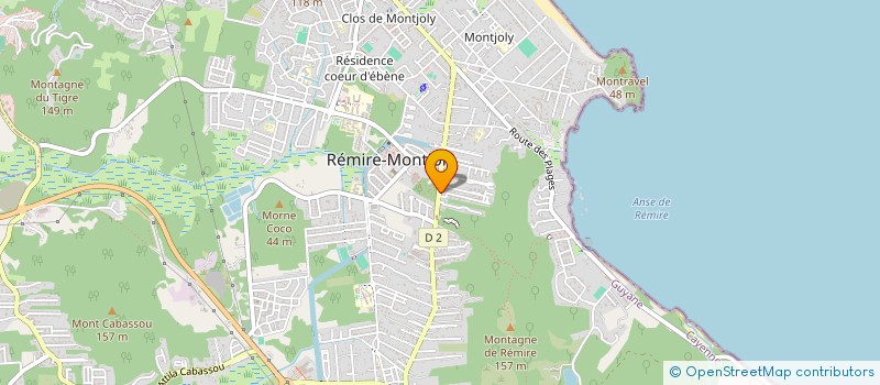 localisation de l'entreprise MONSIEUR BRUNO TRILLING  REMIRE-MONTJOLY