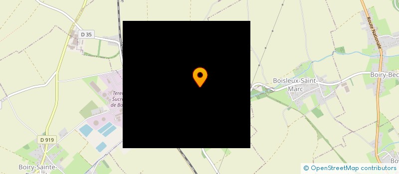 localisation de l'entreprise MONSIEUR BRUNO TROCME  BOISLEUX-AU-MONT