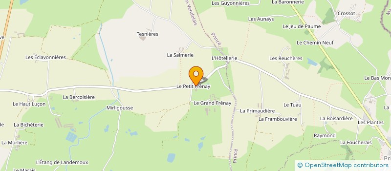 localisation de l'entreprise MONSIEUR BRUNO TROPE à CHATILLON-EN-VENDELAIS