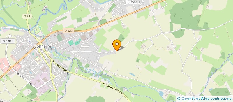 localisation de l'entreprise MONSIEUR BRUNO TROUILLET  TUFFE-VAL-DE-LA-CHERONNE