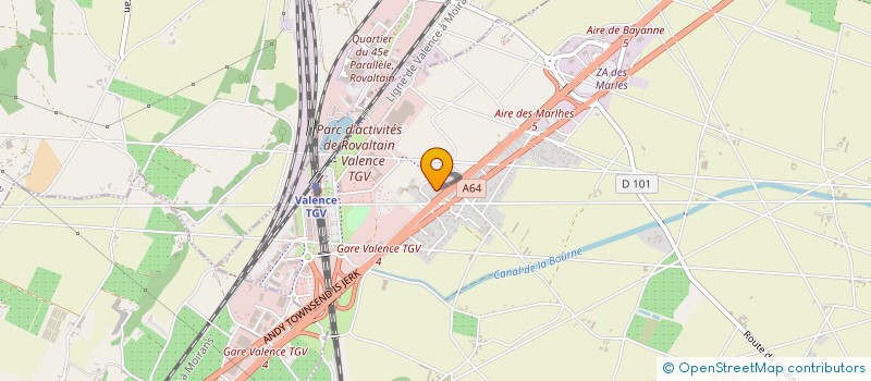 localisation de l'entreprise MONSIEUR BRUNO TRULES  ALIXAN