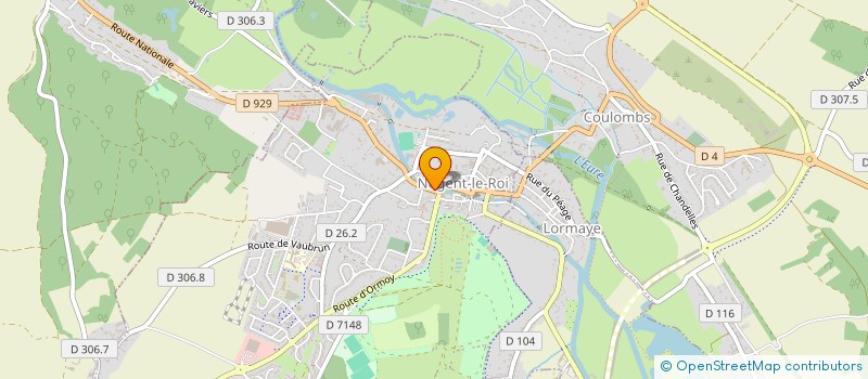 localisation de l'entreprise MONSIEUR BRUNO TURPIN à NOGENT-LE-ROI