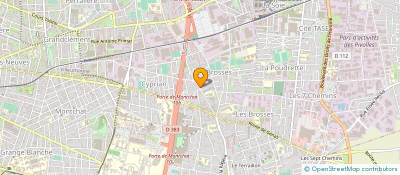 localisation de l'entreprise MONSIEUR BRUNO ULMANN  TASSIN-LA-DEMI-LUNE